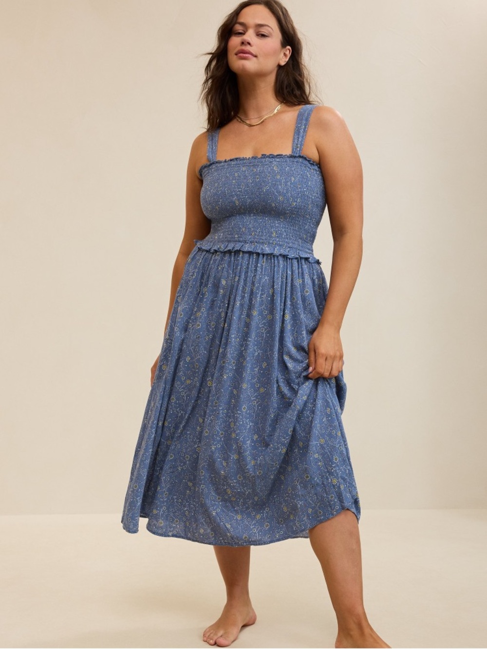 NWT Aerie Smocked Dress